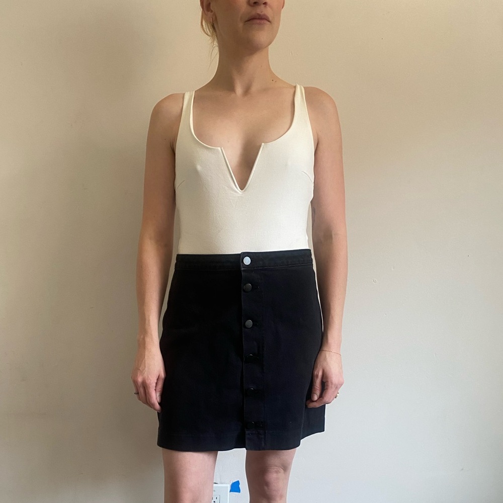 American Apparel Black Pencil Mini Skirt Cocktail